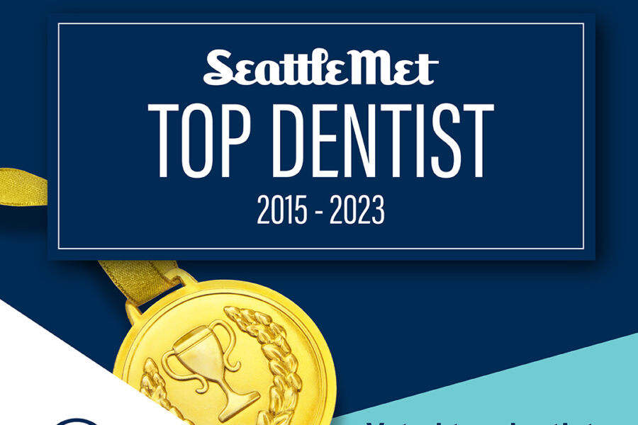 SeattleMet Top Dentist Award 2015-2023