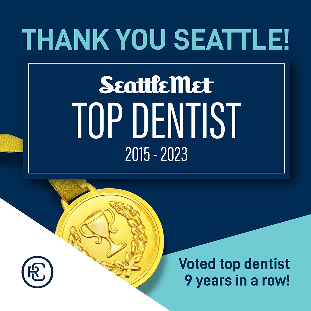 SeattleMet Top Dentist Award 2015-2023
